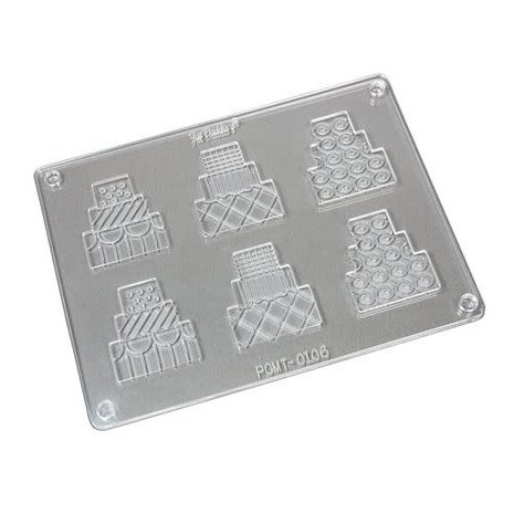 Fat Daddio's Polycarbonaat chocoladevorm taart Fat Daddio's Polycarbonaat chocoladevorm taart