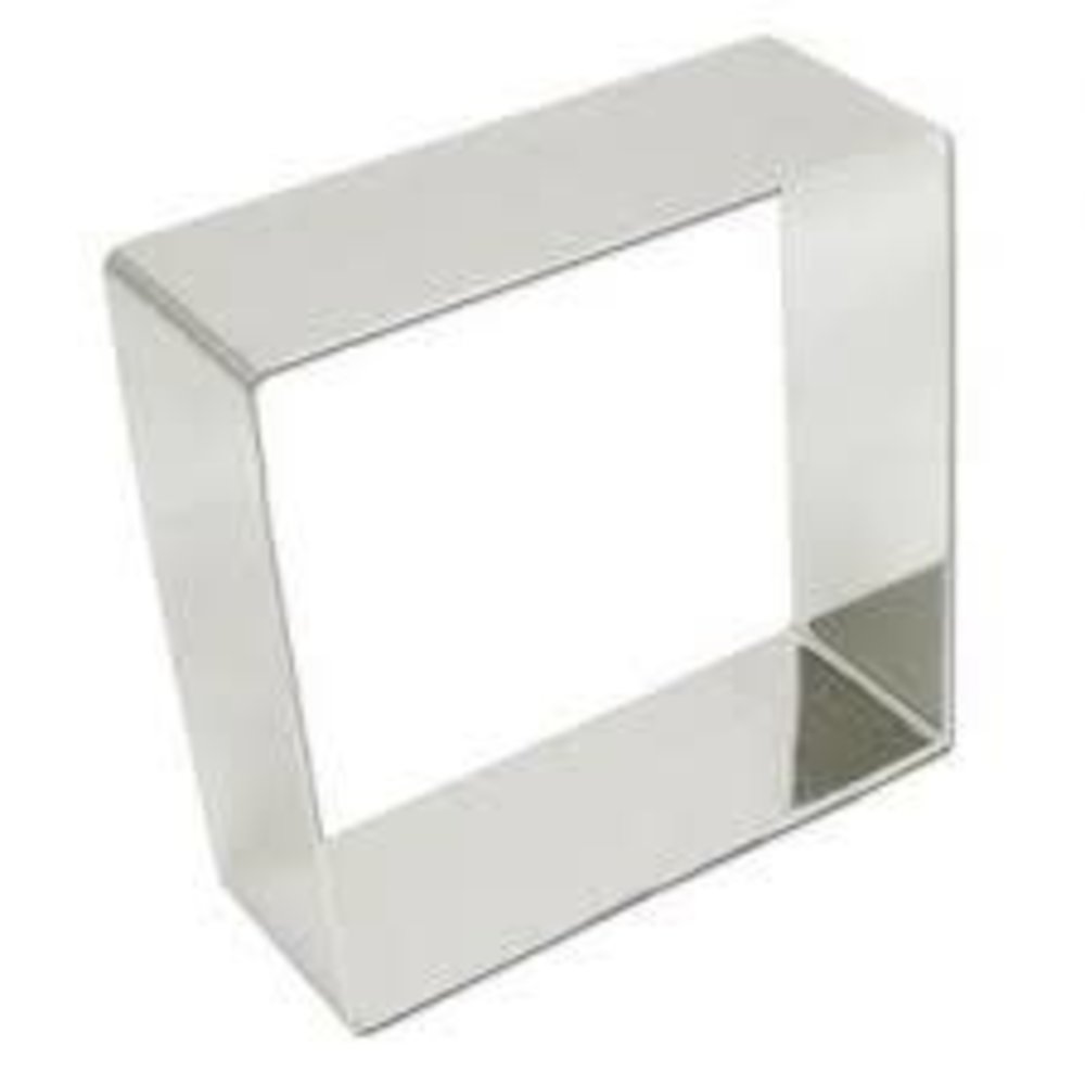 Fat Daddio's Square stainless steel baking shape 11cm