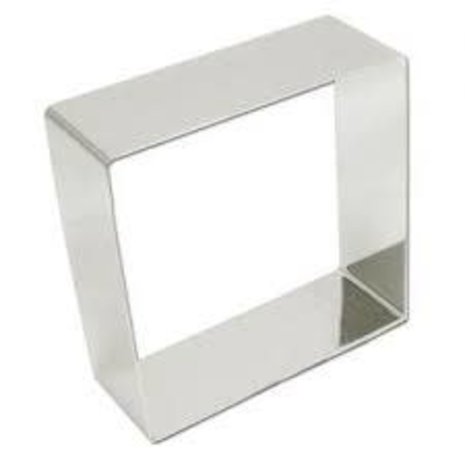Fat Daddio's Square stainless steel baking shape 11cm