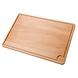 Beech wood cutting board with juice groove 60x40x2cm Beech wood cutting board with juice groove 60x40x2cm