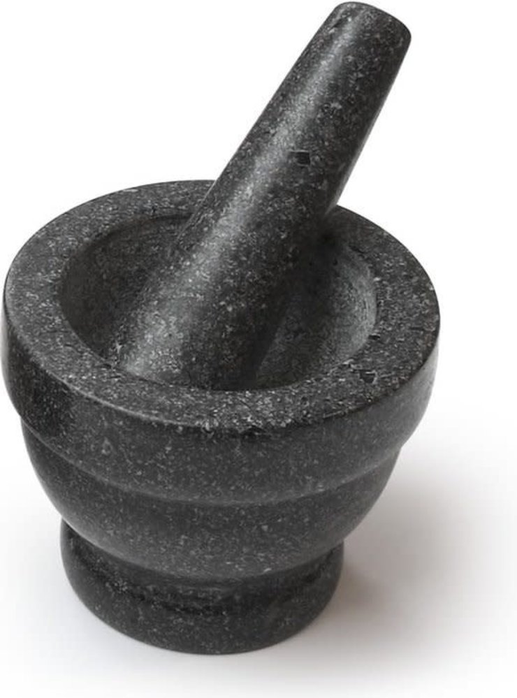 Granite mortar and pestle 11,5cm