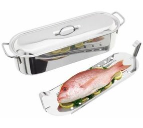 Kitchencraft Vispocheerpan 45cm Kitchencraft Vispocheerpan 45cm