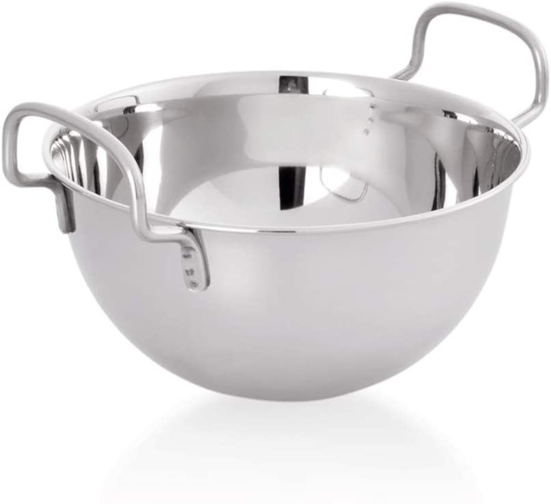 RVS beslagkom met bolle bodem 25cm / 4L RVS beslagkom met bolle bodem 25cm / 4L