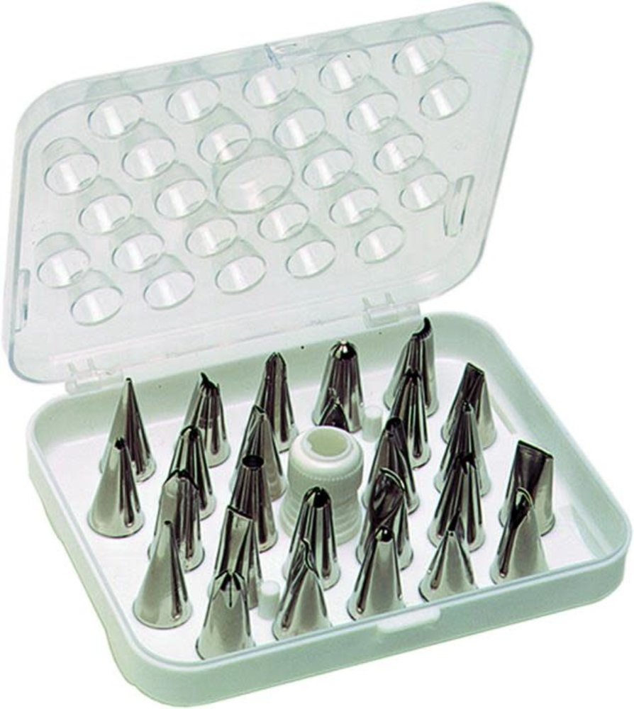 26-piece piping nozzle set 26-piece piping nozzle set