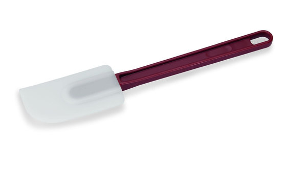Siliconen spatel met kunststof steel 25cm