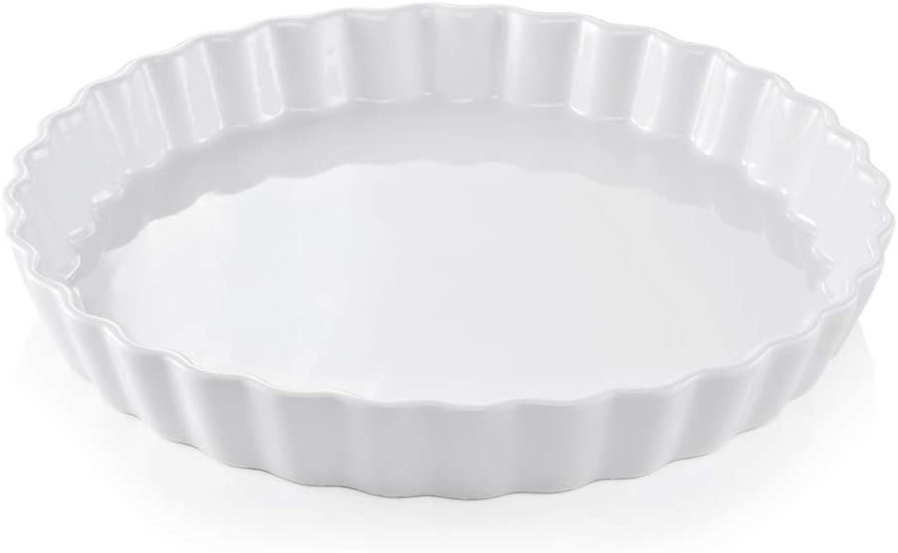 Porcelain tart pan 30cm Porcelain tart pan 30cm
