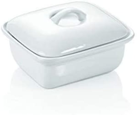 Porcelain butter dish