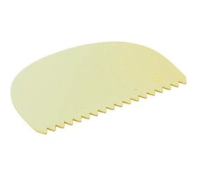 Rounded pastry comb Rounded pastry comb