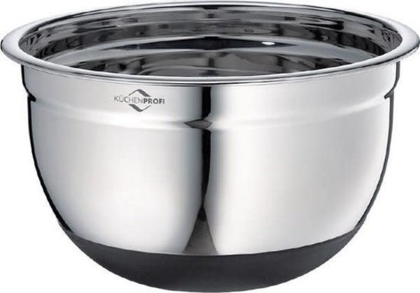 Küchenprofi Stainless steel mixing bowl with rubber base 24cm