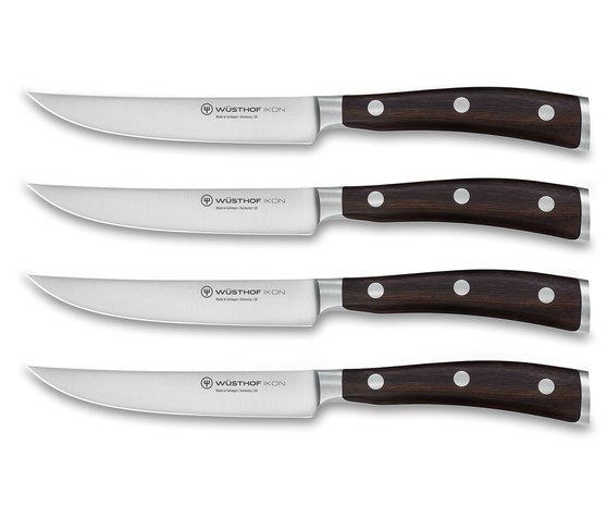 Wüsthof Ikon 4-piece steak knife set