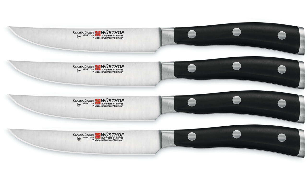Wüsthof Classic Ikon 4-piece steak knife set