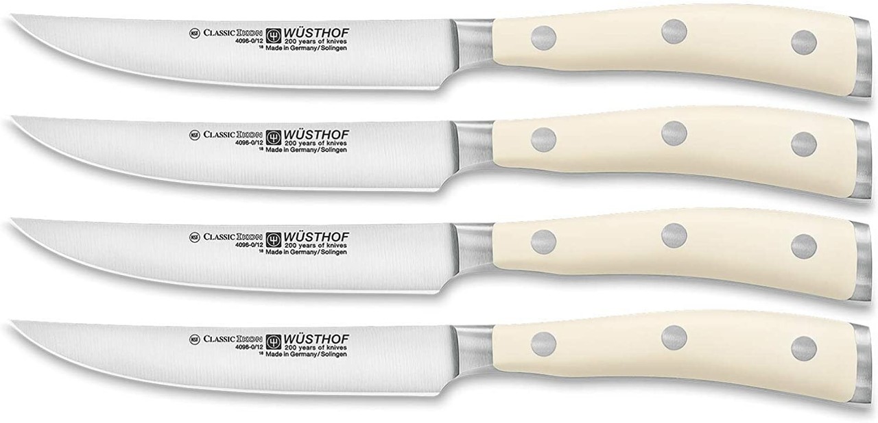 Wüsthof Classic Ikon Crème 4-piece steak knife set