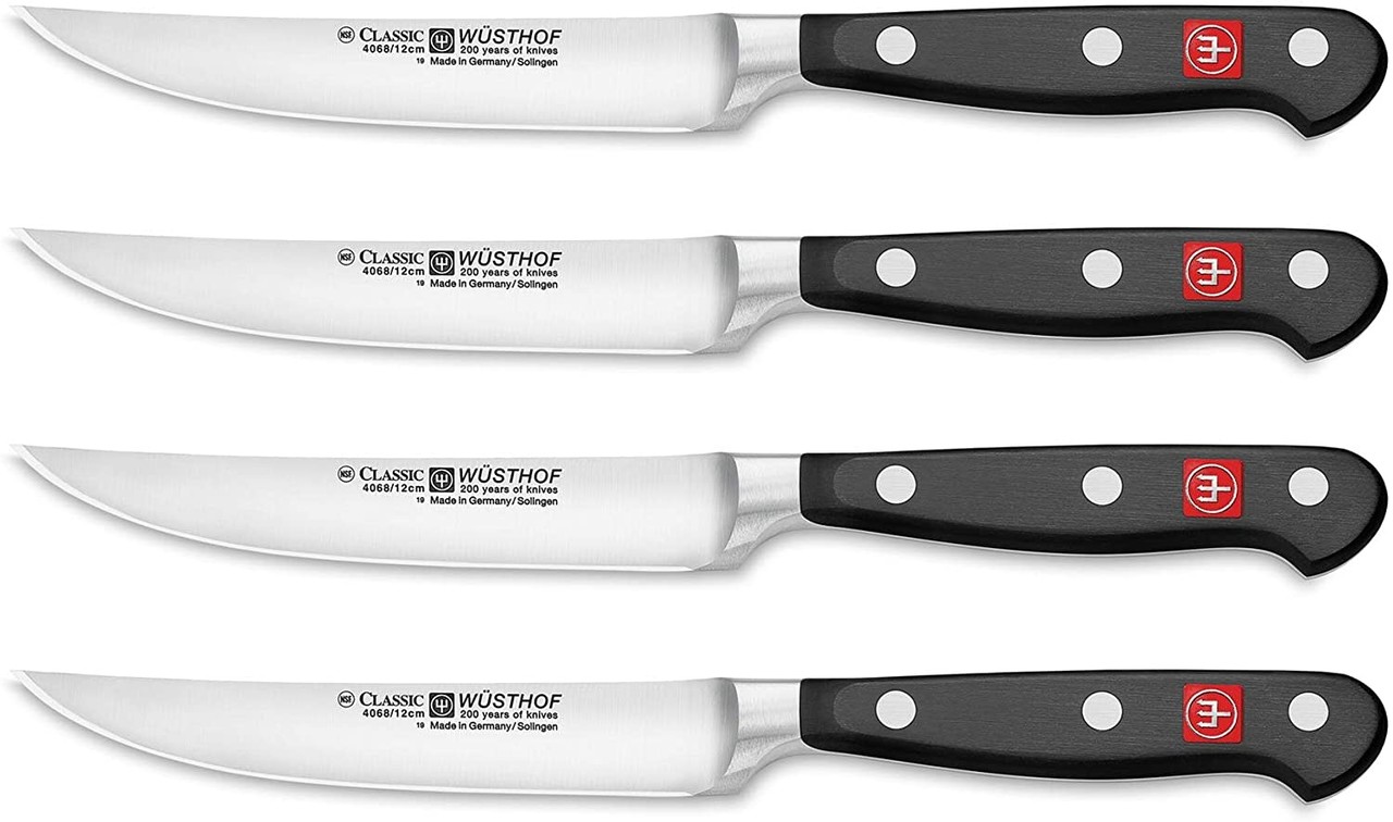 Wüsthof Classic 4-piece steak knife set