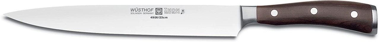 Wüsthof Ikon vleesmes 23cm Wüsthof Ikon vleesmes 23cm