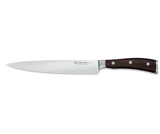 Wüsthof Ikon carving knife 20cm / 8” Wüsthof Ikon carving knife 20cm / 8”