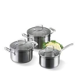 Scanpan Impact 3-delige pannenset Scanpan Impact 3-delige pannenset