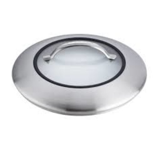 Scanpan CTX stainless steel / glass lid 32cm