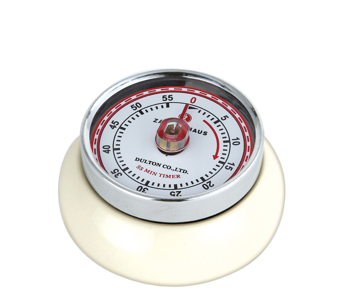 Zassenhaus Wind-up kitchen timer cream Zassenhaus Wind-up kitchen timer cream