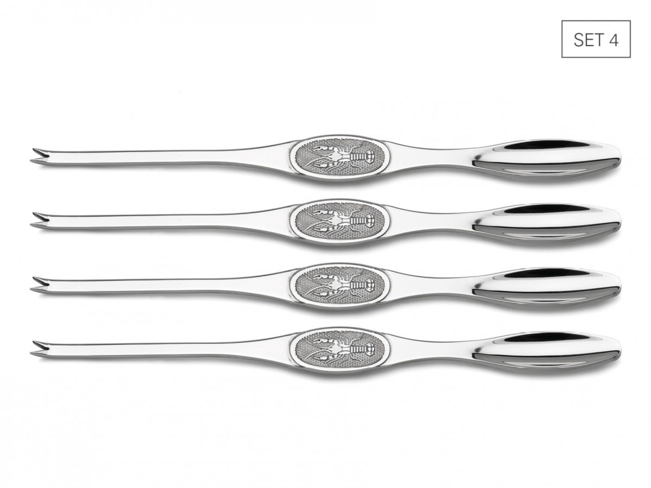 Weis 4 lobster forks