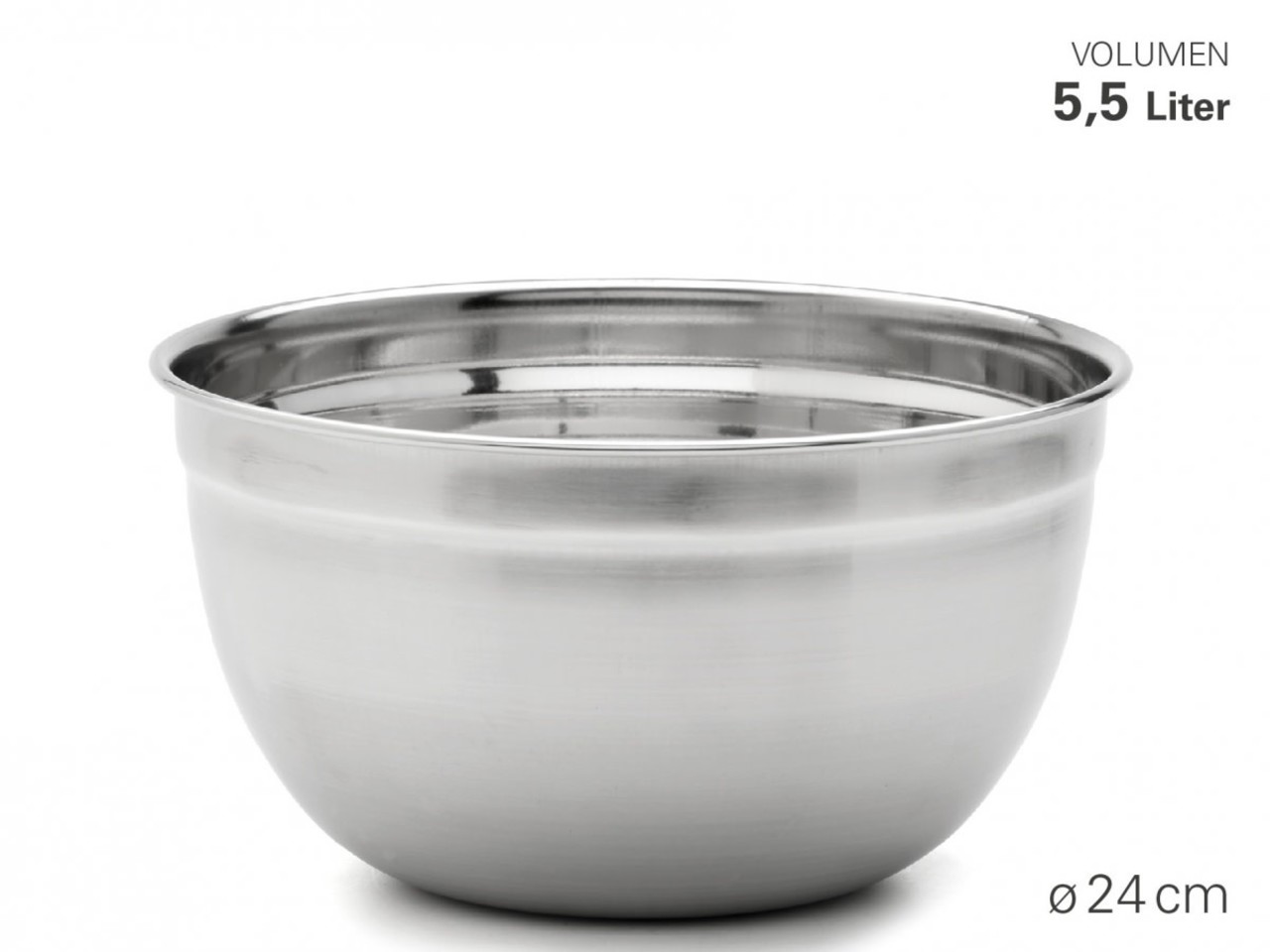 Weis Stainless steel mixing bowl 24cm