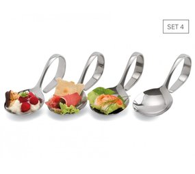 Weis 4 amuse bouche spoons Weis 4 amuse bouche spoons