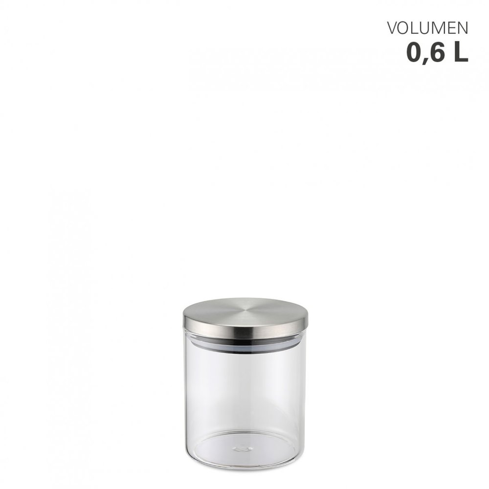 Weis Glass storage jar 0,6L Weis Glass storage jar 0,6L