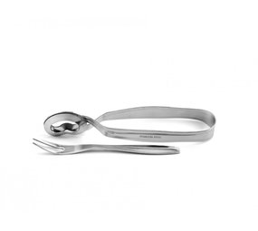 Weis 2-piece snail cutlery set