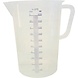 Polypropyleen maatbeker 5L Polypropyleen maatbeker 5L