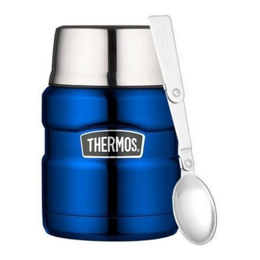Thermos Food container 470ml blue DEKSELS!