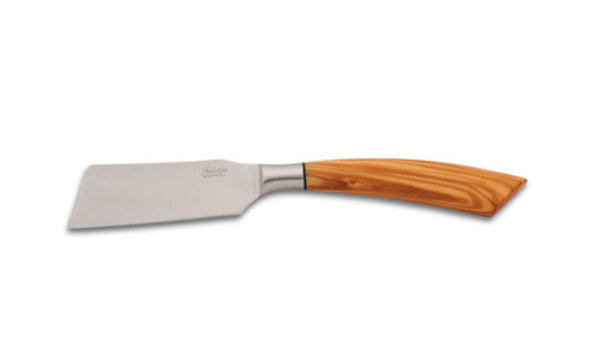 Saladini Cheese cleaver 21cm with olive wood handle