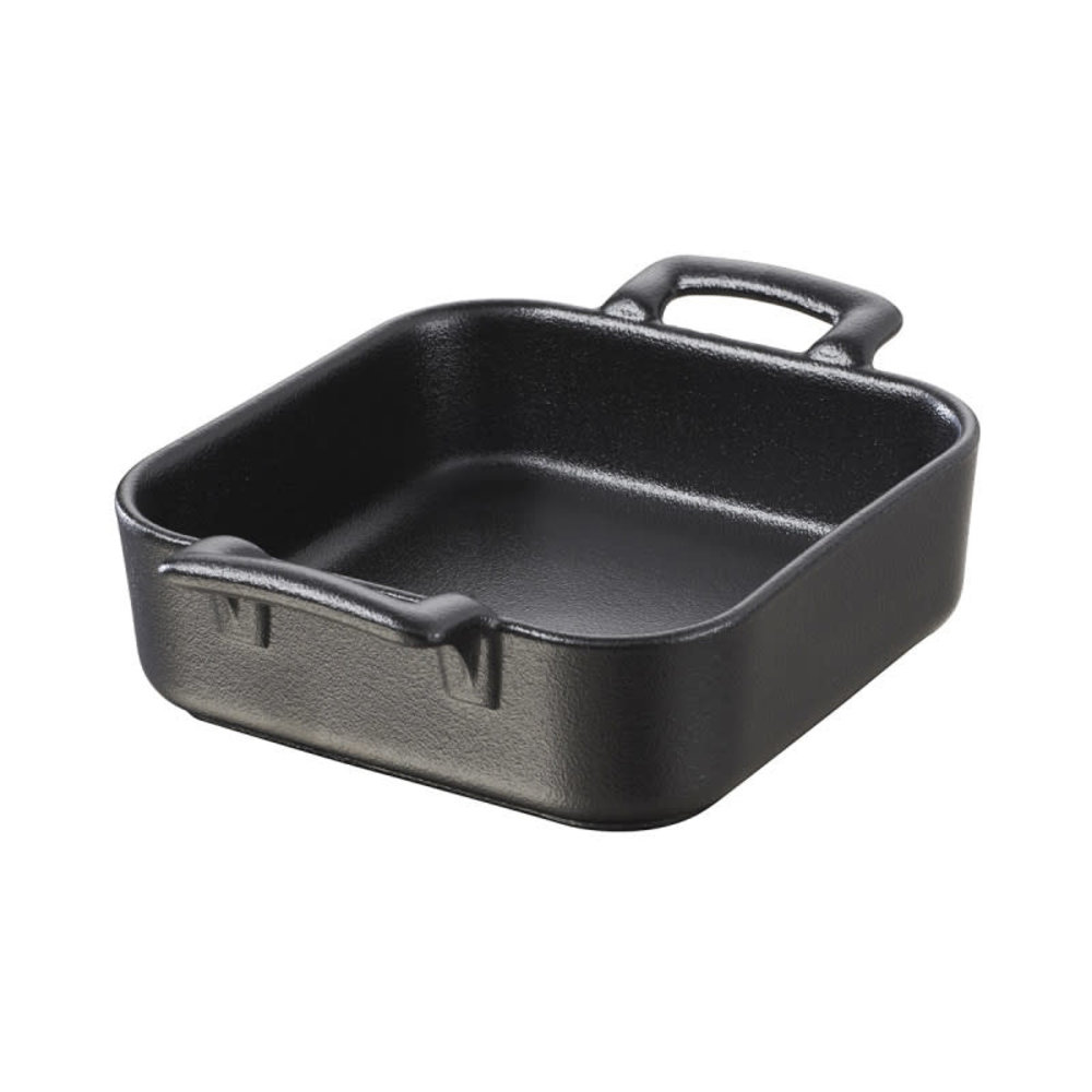Revol Vierkante ovenschaal 20x20x6.5 cm 1.6L zwart Revol Vierkante ovenschaal 20x20x6.5 cm 1.6L zwart