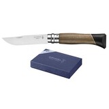 Opinel Klapmes No. 8 Atelier RVS, noten- en ebbenhout