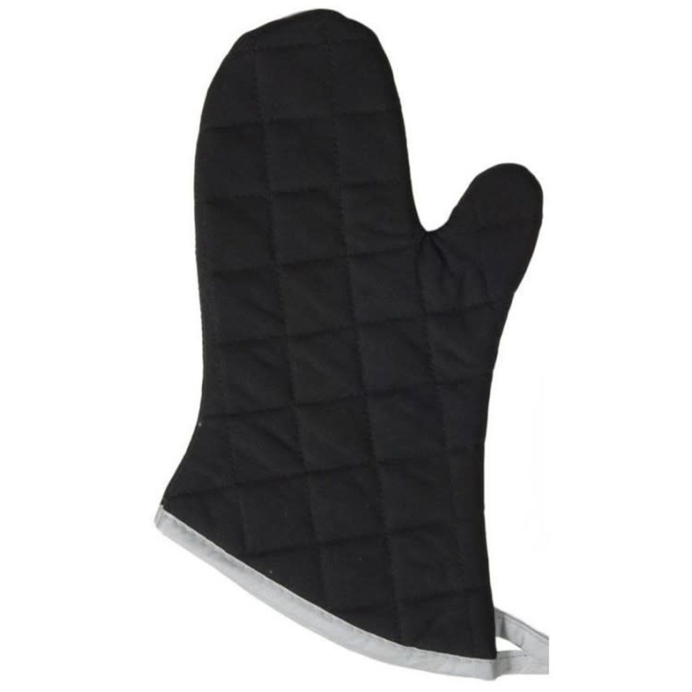 Oven mitt short black Oven mitt short black