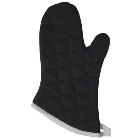 Oven mitt short black