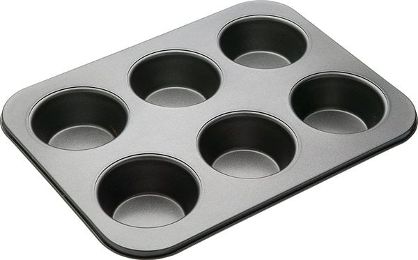 Masterclass Non-stick baking pan for 6 large muffins 35x26cm Masterclass Non-stick baking pan for 6 large muffins 35x26cm