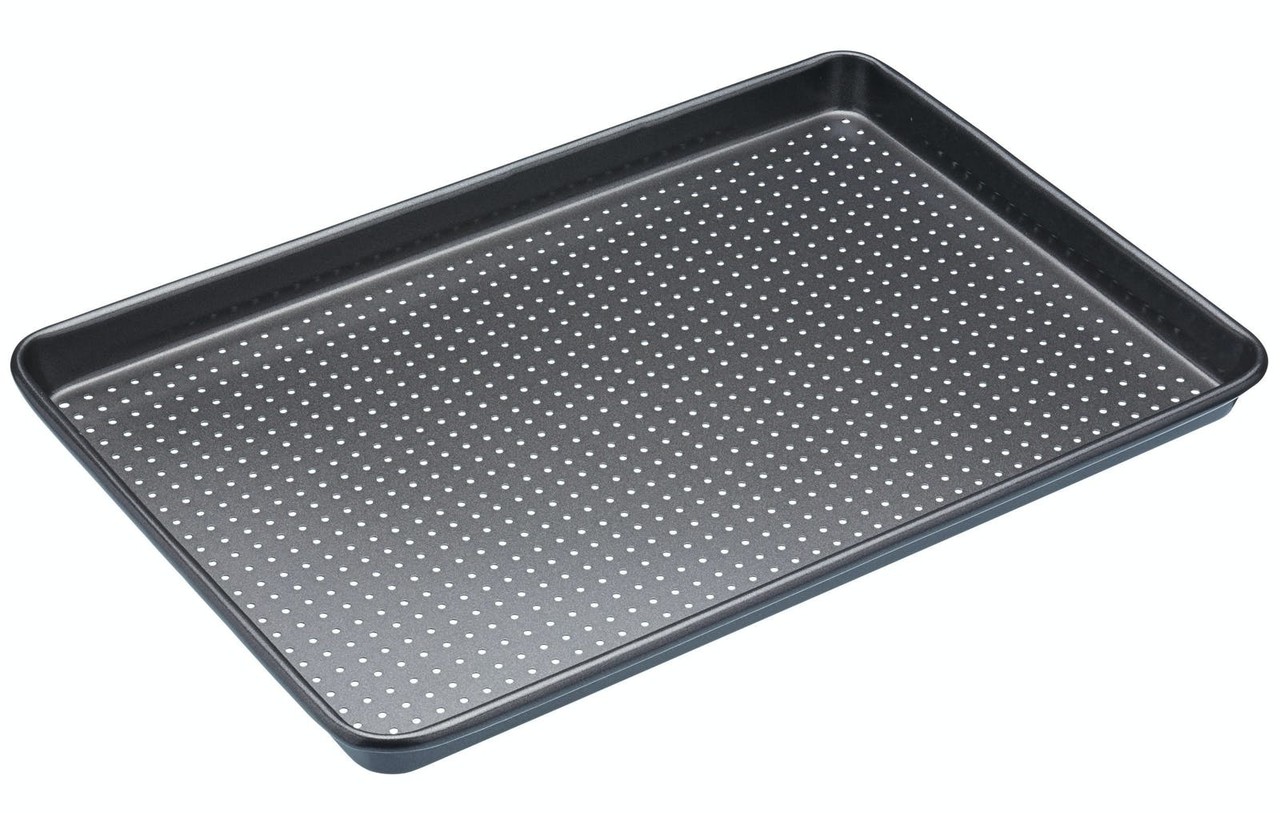 Masterclass Non-stick perforated baking tray 38x25cm Masterclass Non-stick perforated baking tray 38x25cm