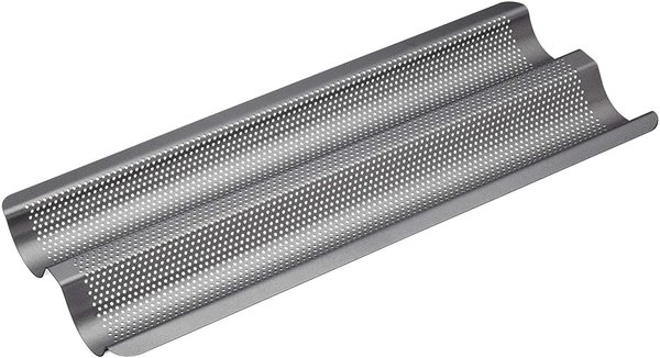 Masterclass Non-stick perforated baguette tray Masterclass Non-stick perforated baguette tray