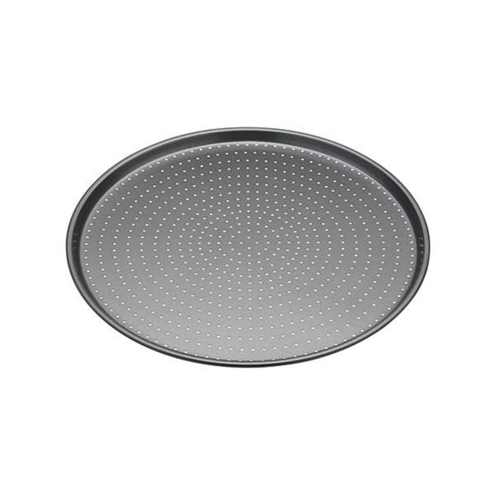 Masterclass Non-stick perforated crusty bake pizza tray 32cm Masterclass Non-stick perforated crusty bake pizza tray 32cm