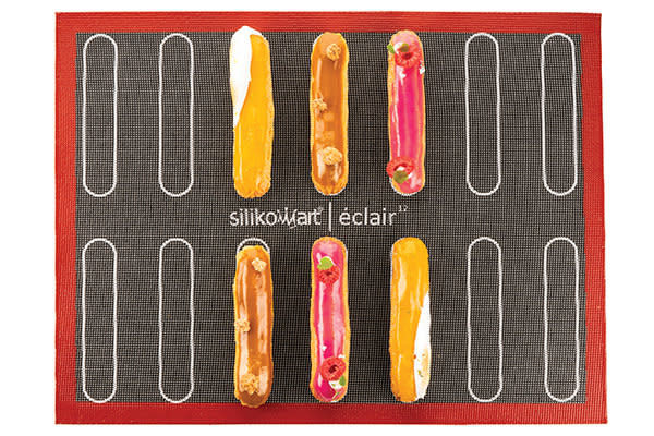 Silikomart Perforated silicone baking mat 40x30cm eclairs & choux