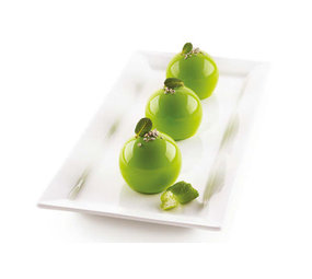 Silikomart 3D siliconen vorm 6 x Dolce Tartufo 6 cm /10