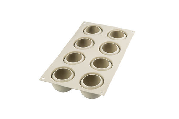 Silikomart 3D silicone mold 6x “Dolce Tartufo” 6cm