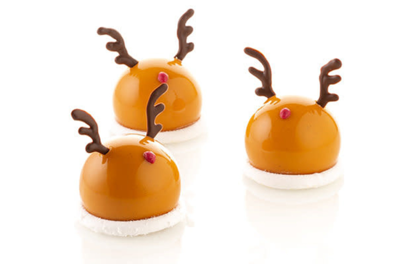 Silikomart 3D silicone mold 6x “Dolce Tartufo” 6cm