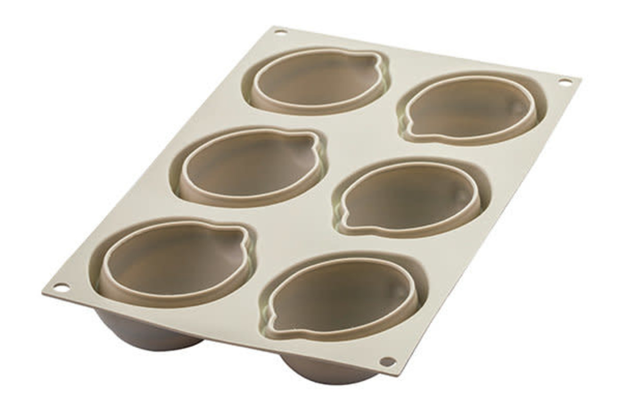 Silikomart Silicone mold 6x “Delizia al Limone” 8,5cm