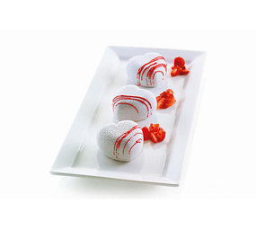 Silikomart 3D siliconen vorm 8x Cuoricino 6,5cm