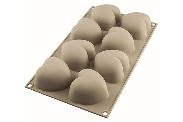 Silikomart 3D silicone mold 8x “Cuoricino” 6,5cm
