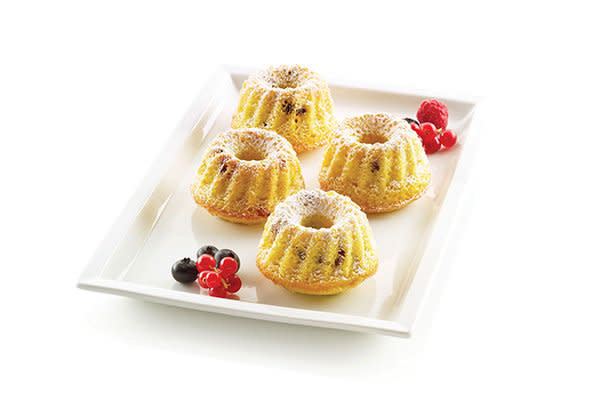 Silikomart Silicone mold 6 x mini gugelhupf 7cm