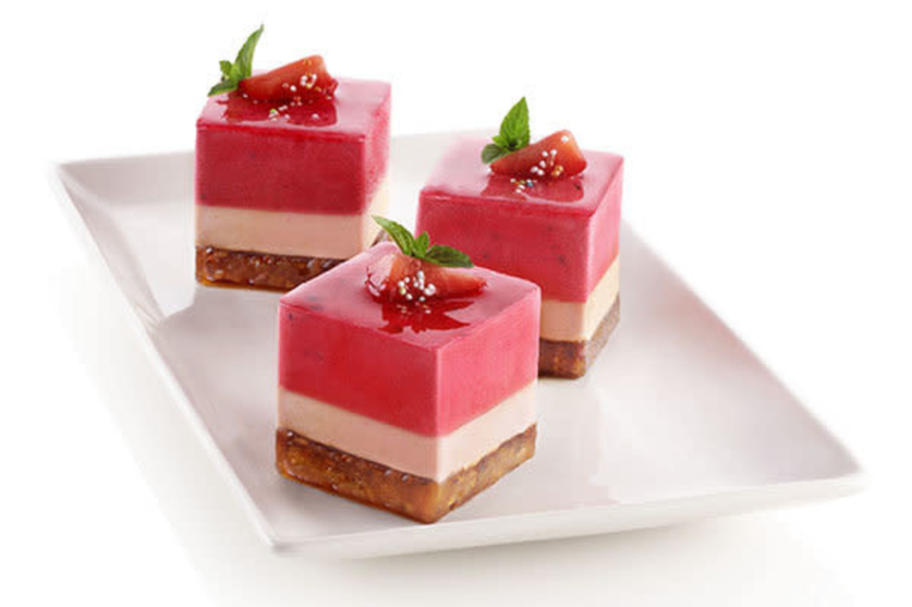 Silikomart Silicone mold 8 x cube 5cm