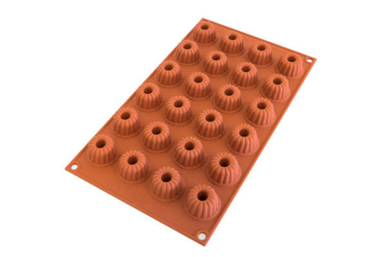 Silikomart Silicone mold 24 x mini gugelhupf 3,5cm