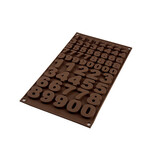 Silikomart Silicone numeral chocolate mold