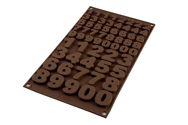 Silikomart Silicone numeral chocolate mold